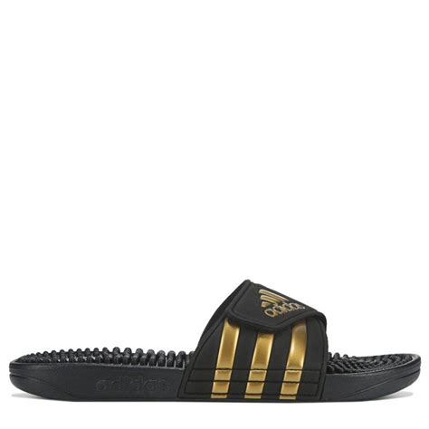 adidas adissage schwarz gold|adidas Men's Adissage Slides .